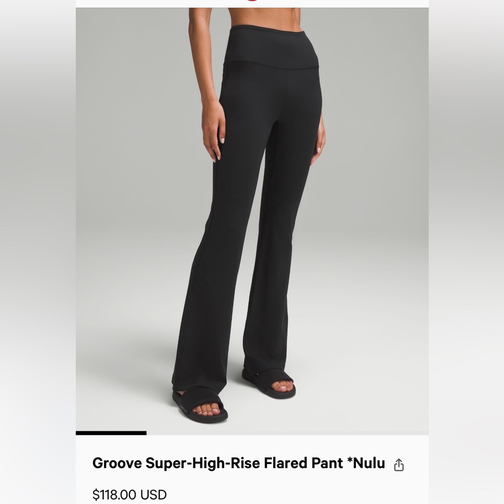 Lululemon Nulu Groove Flare